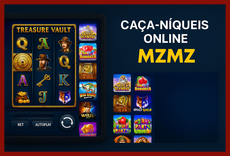 Explore o mundo das slot machines no MZMZ Casino